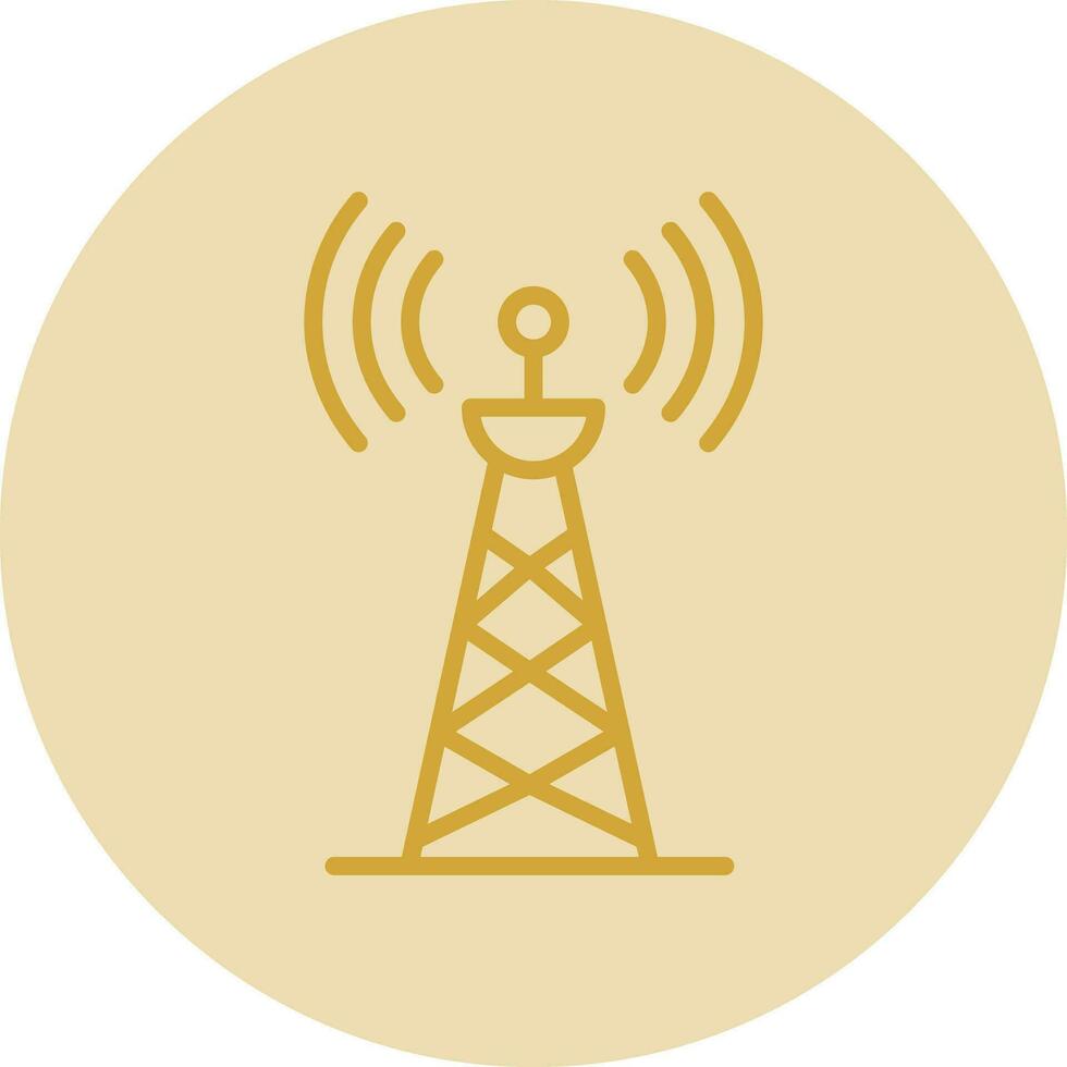 radio torn vektor ikon design
