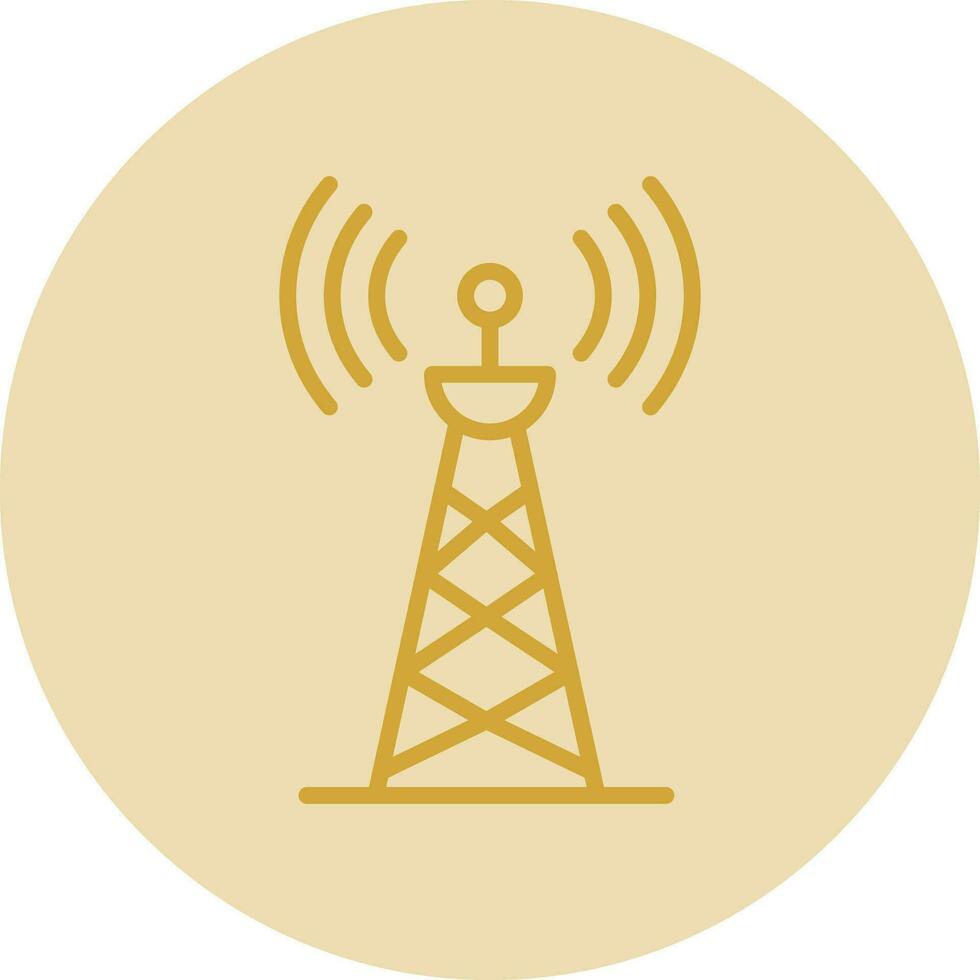 Radio Turm Vektor Symbol Design