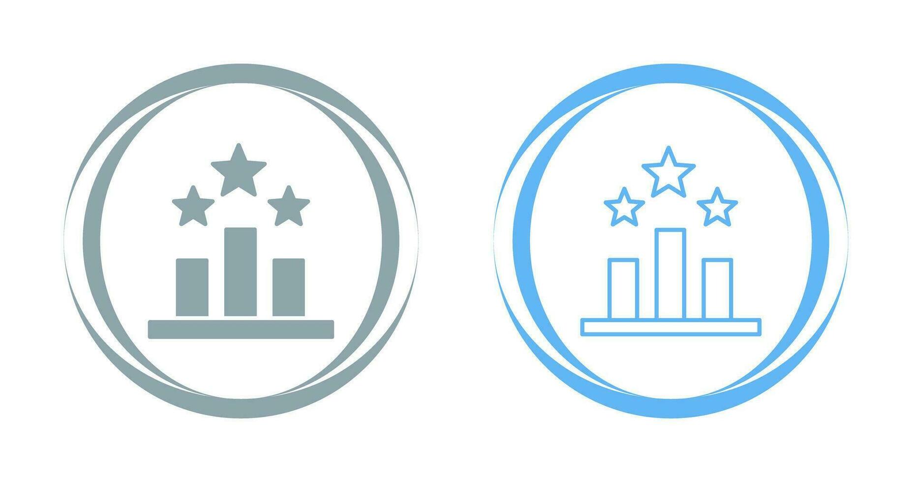 ranking vektor ikon