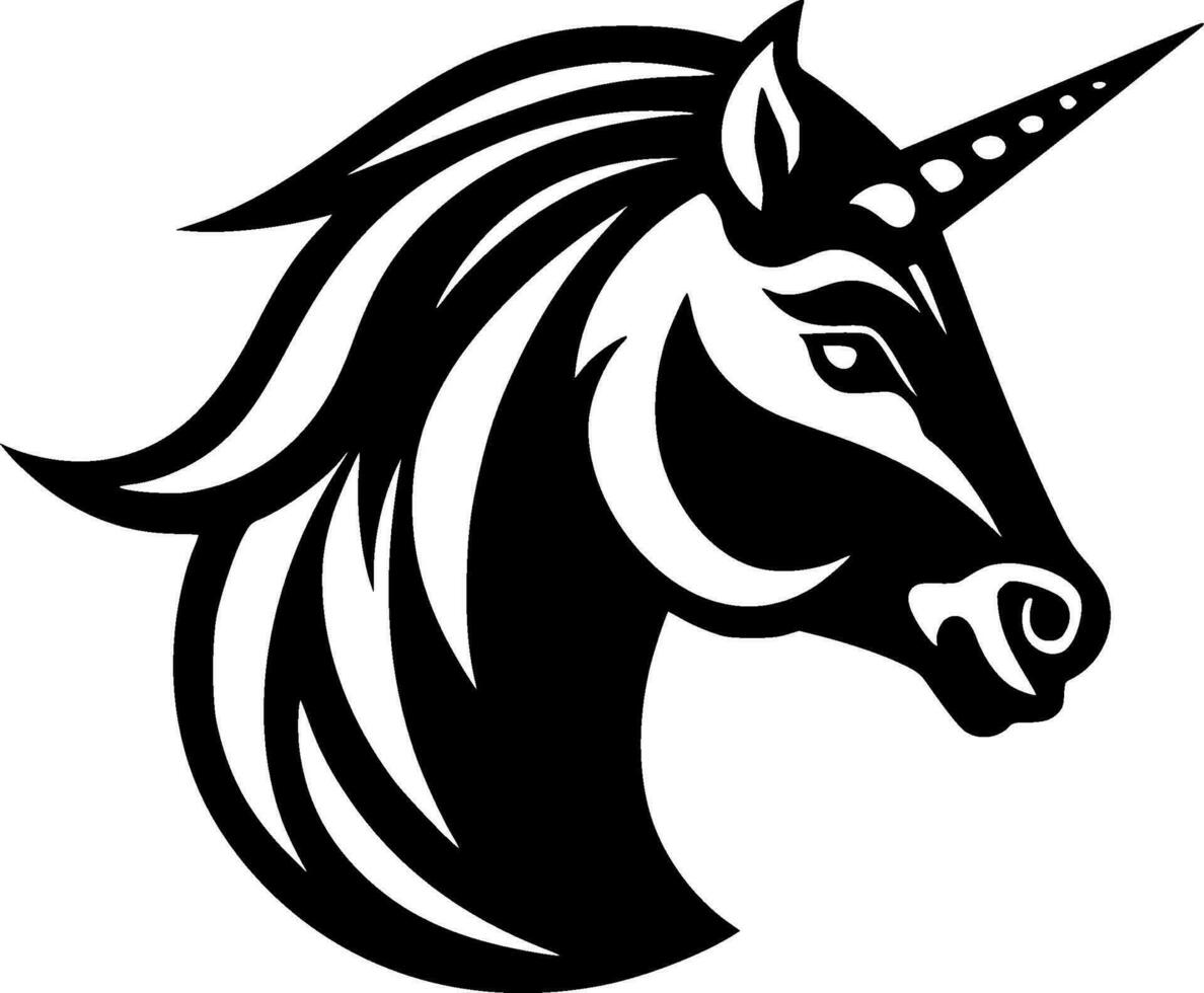 Einhorn - - hoch Qualität Vektor Logo - - Vektor Illustration Ideal zum T-Shirt Grafik