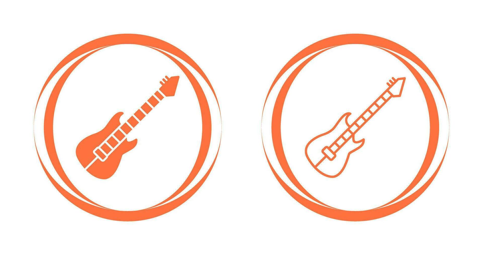 Gitarrenvektorsymbol vektor