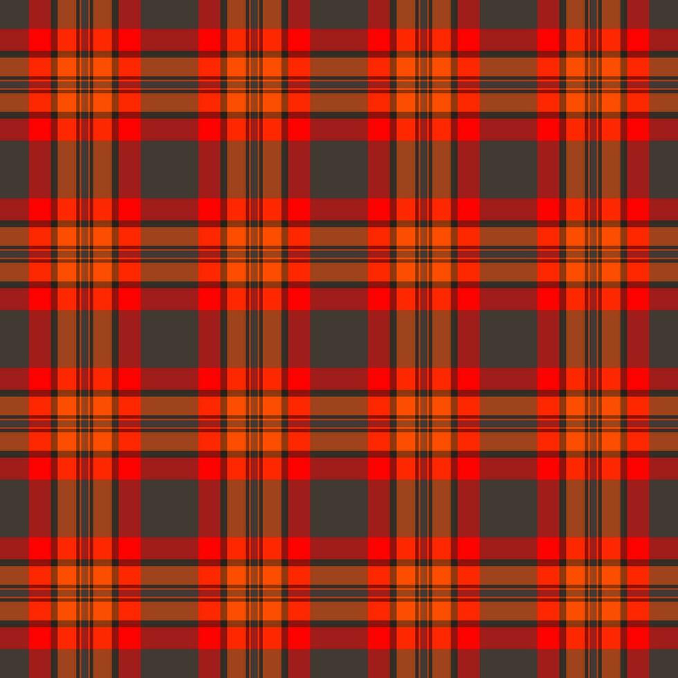 Plaid Textil- nahtlos von Stoff Textur Tartan mit ein Muster prüfen Hintergrund Vektor. vektor