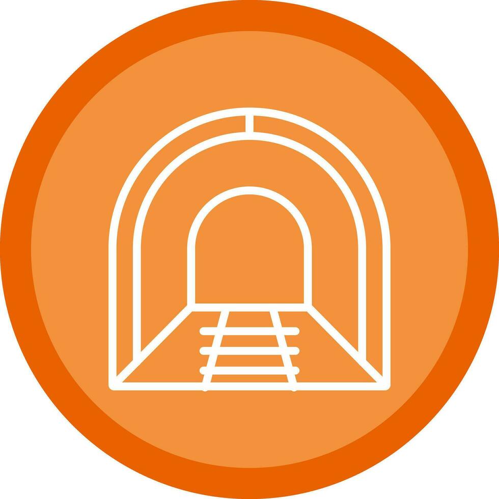tunnel vektor ikon design