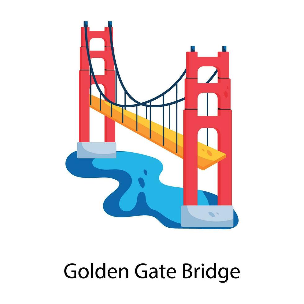Golden Gate Bridge vektor