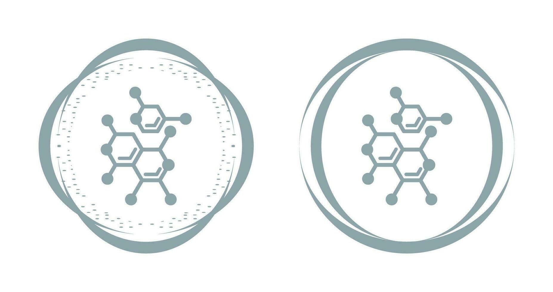 Vektorsymbol für Moleküle vektor