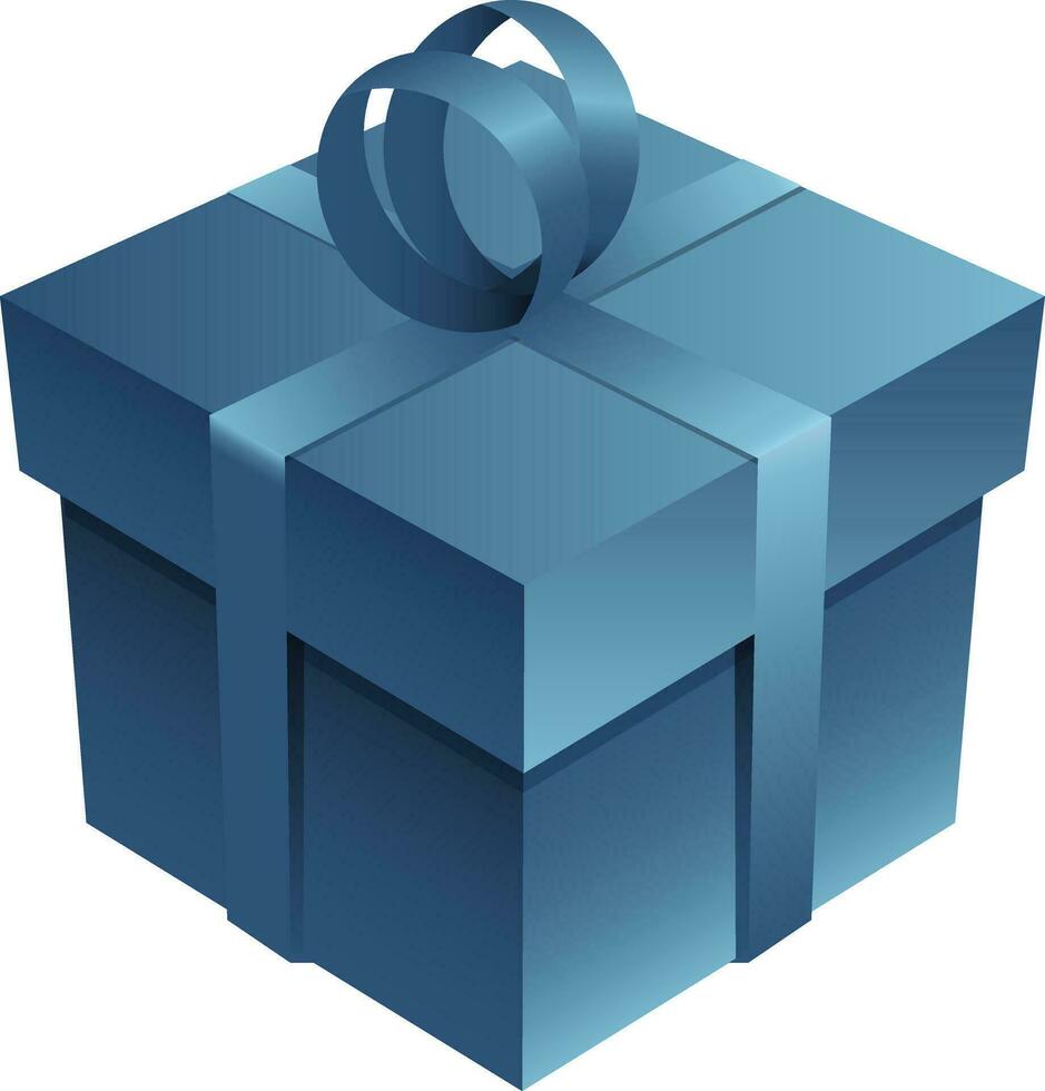 Geschenk Box Vektor Illustration mit transparent Hintergrund