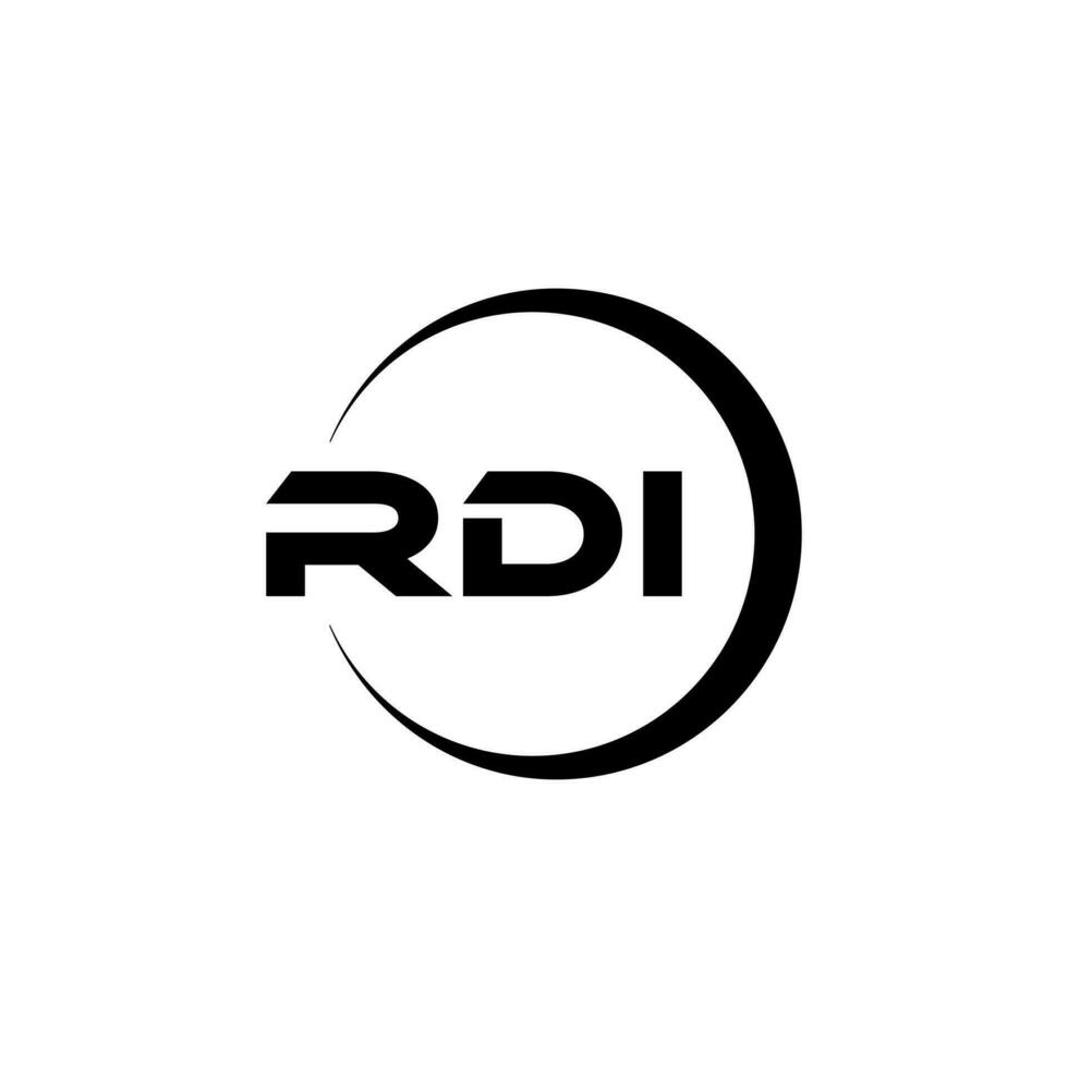 rdi Brief Logo Design, Inspiration zum ein einzigartig Identität. modern Eleganz und kreativ Design. Wasserzeichen Ihre Erfolg mit das auffällig diese Logo. vektor