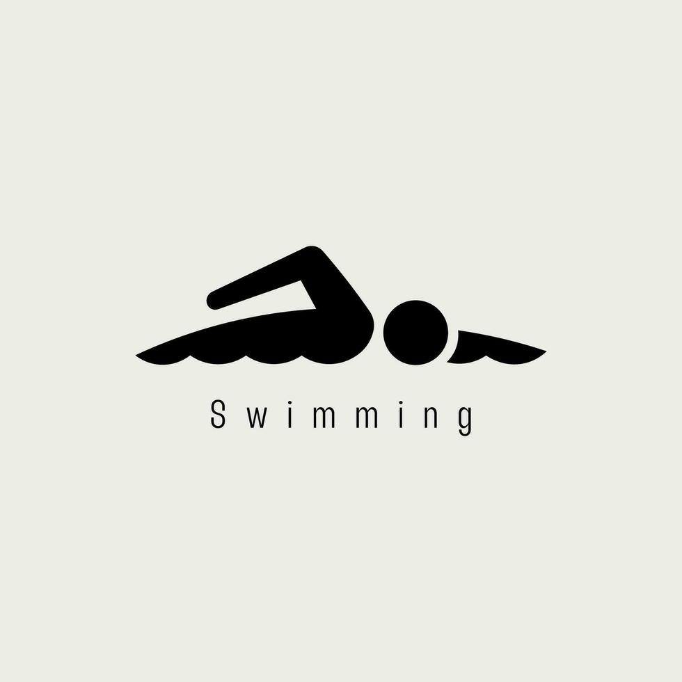 Vektor Illustration von olympisch Schwimmen