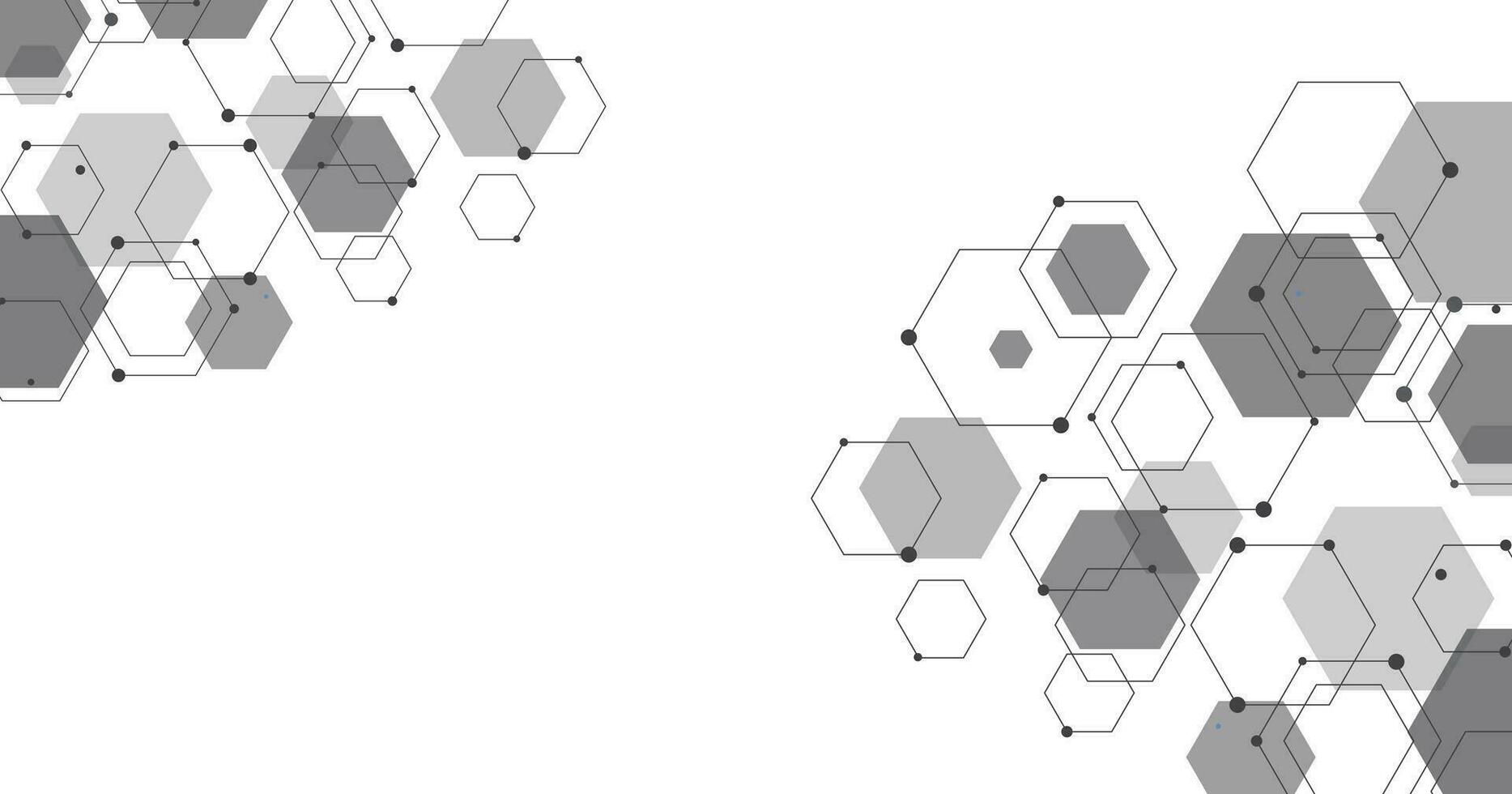 abstrakt geometrisk sexhörning bakgrund. vektor