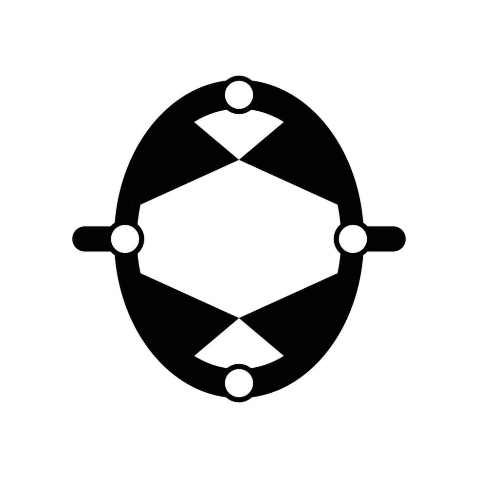 Schmuck Ring Silhouette. schwarz und Weiß Symbol Design Elemente auf isoliert Weiß Hintergrund vektor