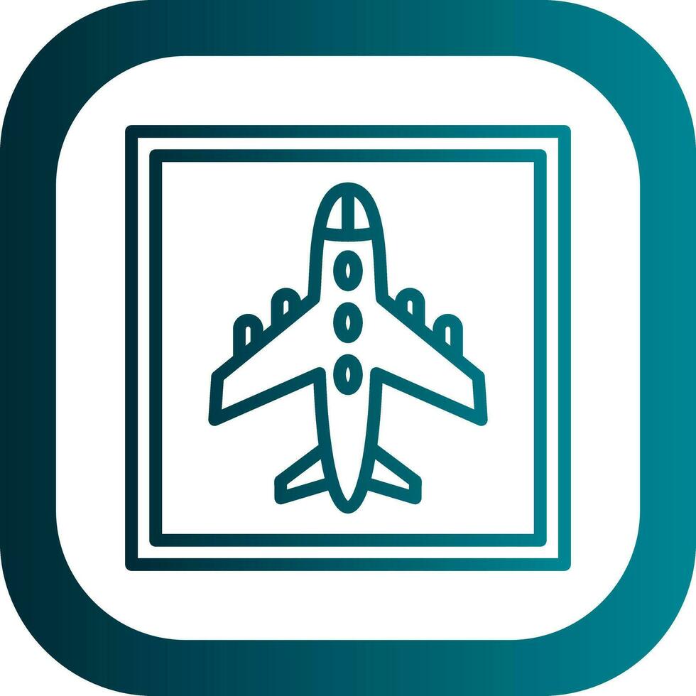 Flughafen-Vektor-Icon-Design vektor