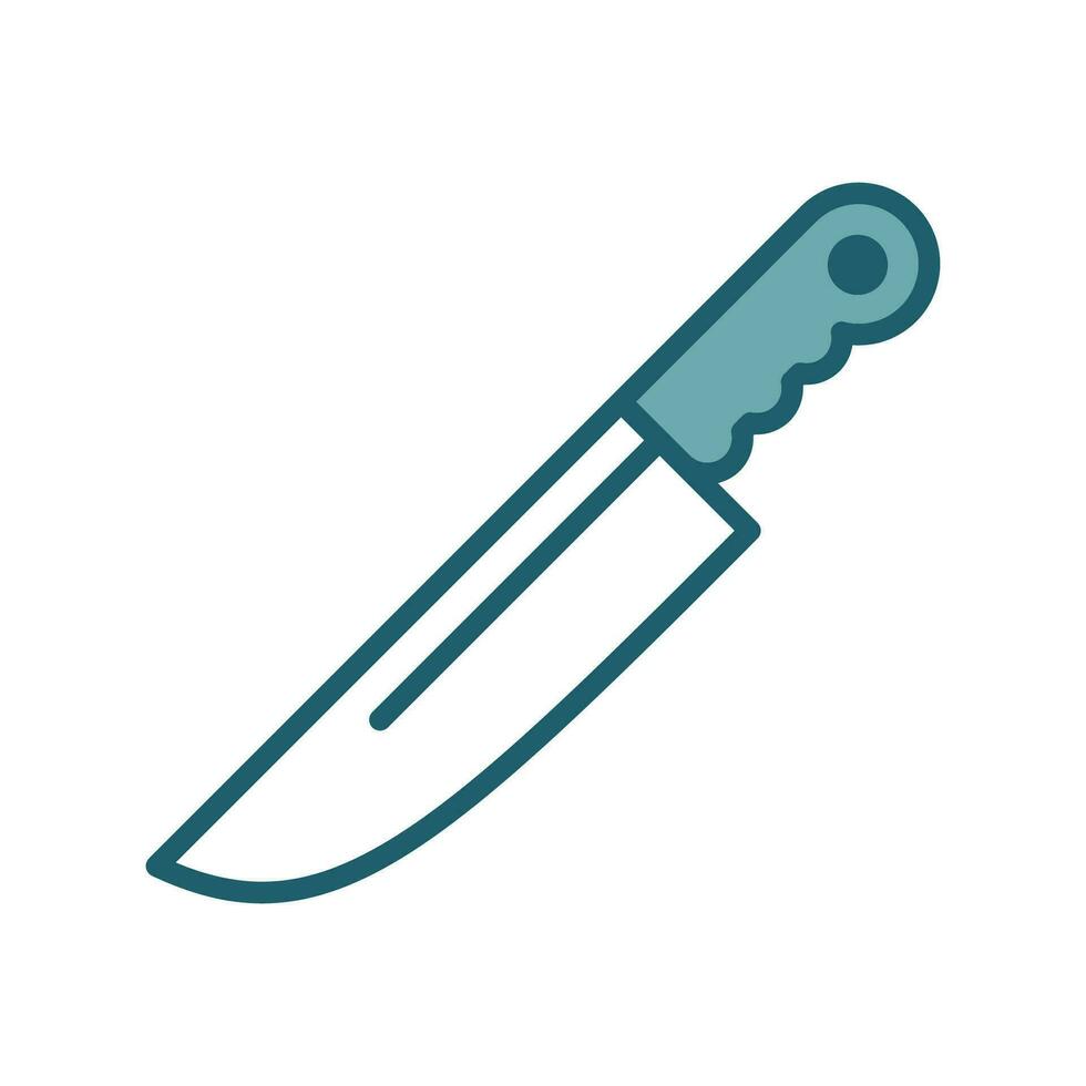 kniv ikon vektor design mall enkel och rena