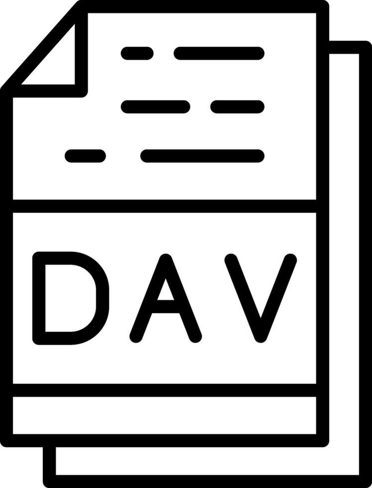 Datei Erweiterungen Vektor Symbol Design