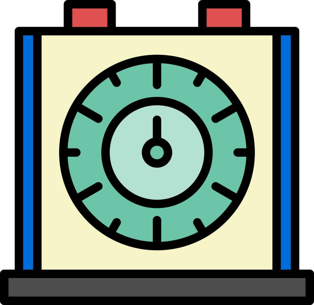 Timer-Vektor-Icon-Design vektor