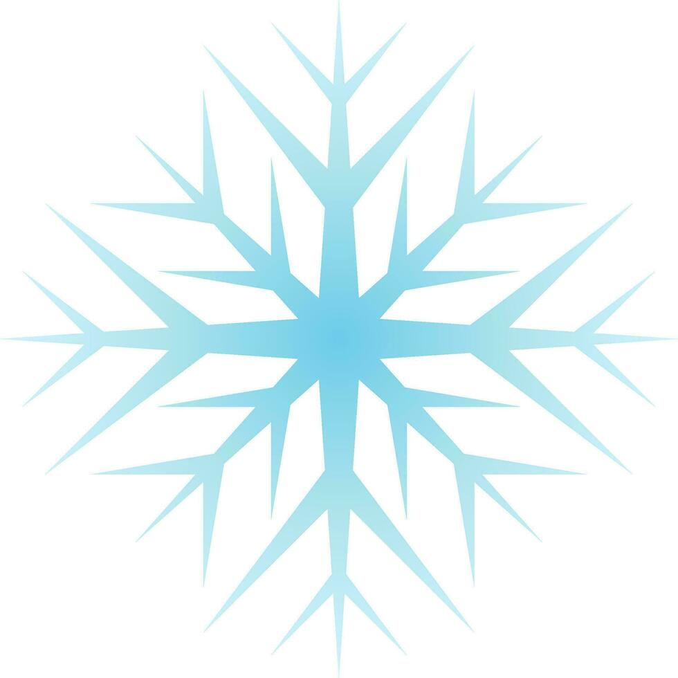 snöflinga ikon vektor i de kall säsong. snöflinga design som ett ikon, symbol, vinter- eller jul dekoration. snöflinga ikon grafisk resurs för kall säsong firande design
