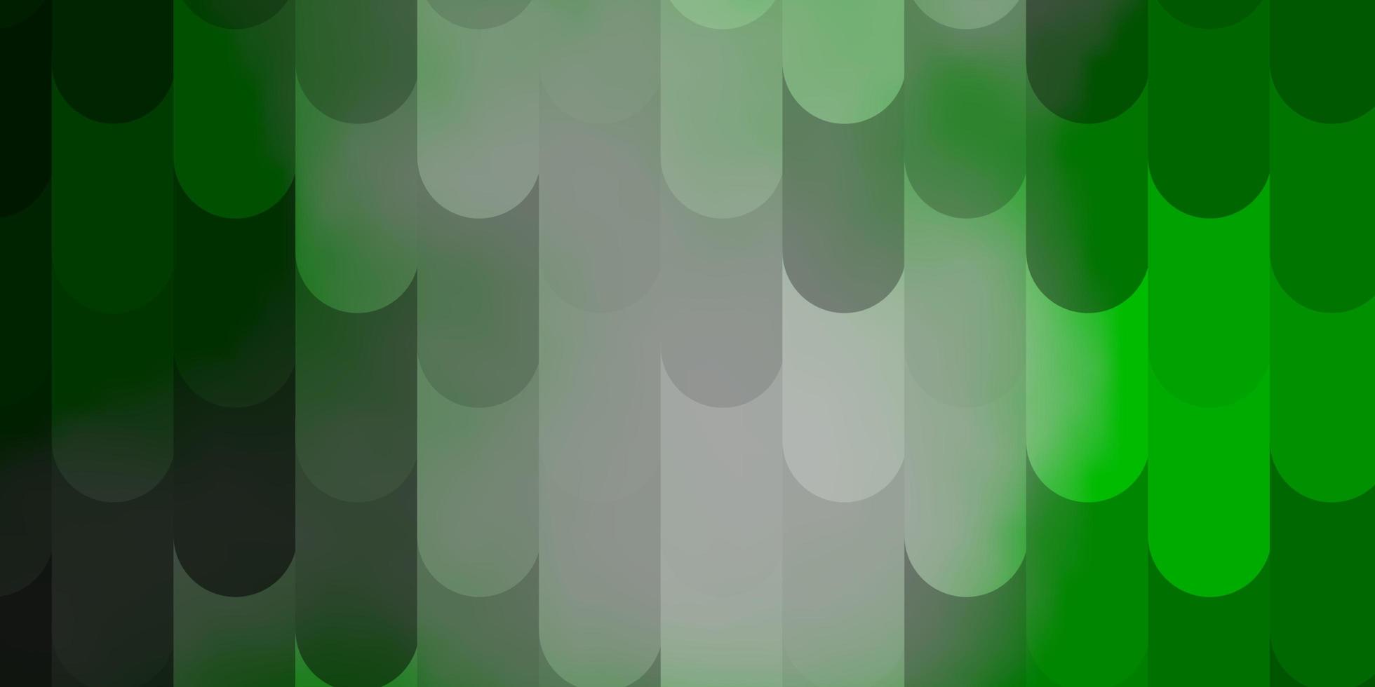 ljusgrönt vektormönster med linjer. vektor