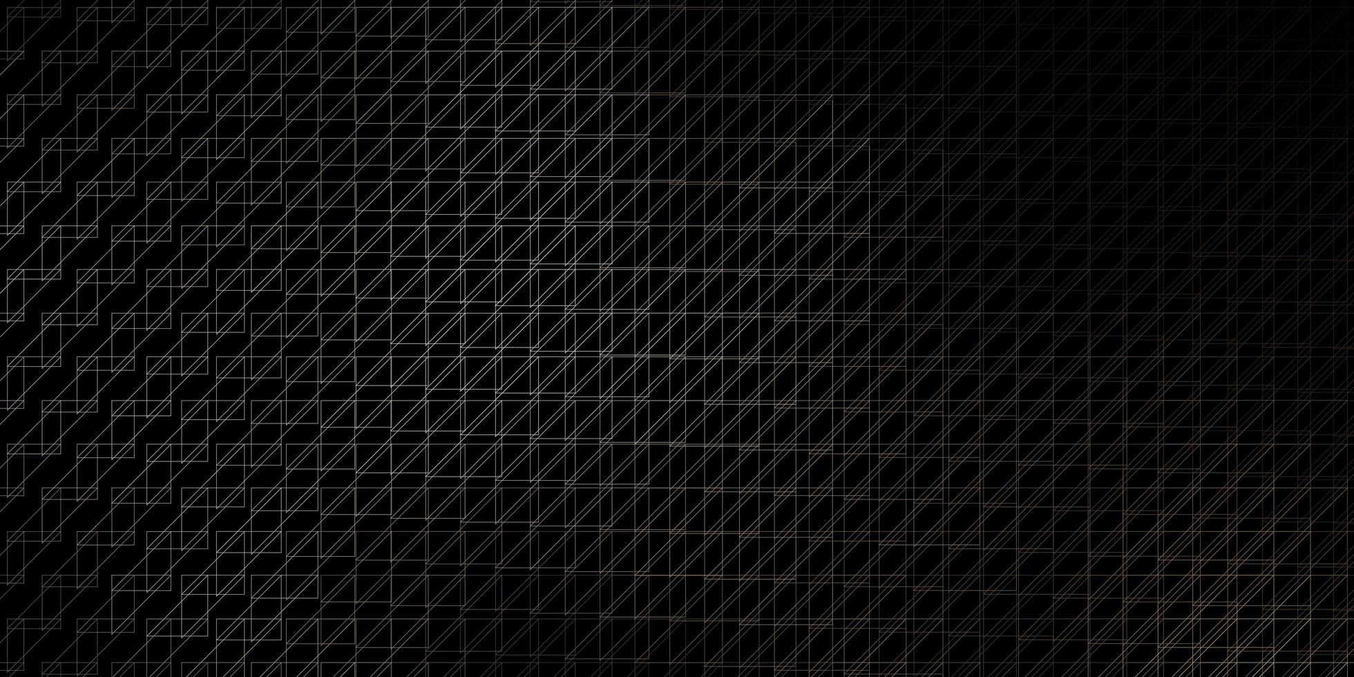 mörkgrå vektor bakgrund med linjer.