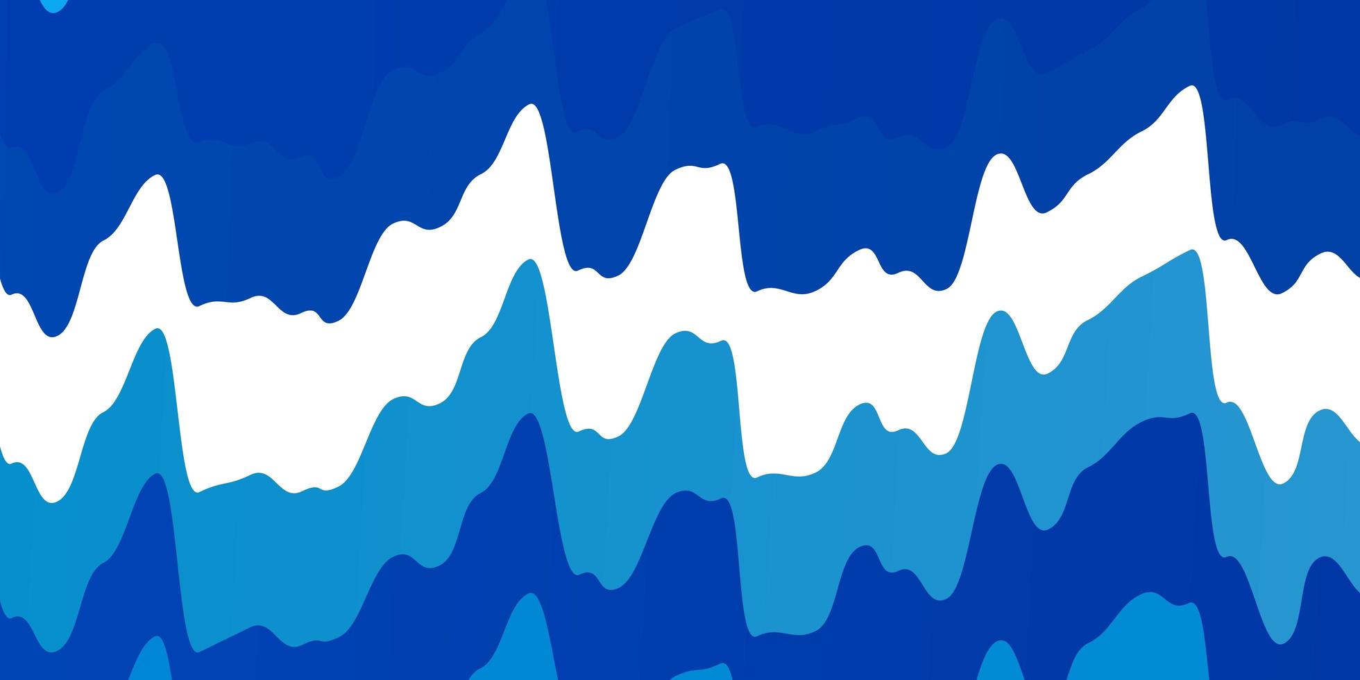 hellblauer Vektorhintergrund mit Kurven. vektor