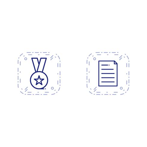 Satz von Vector SEO Search Engine Optimization Icons