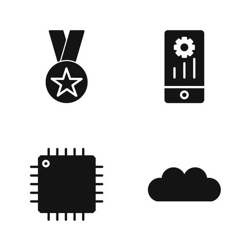 Satz von Vector SEO Search Engine Optimization Icons