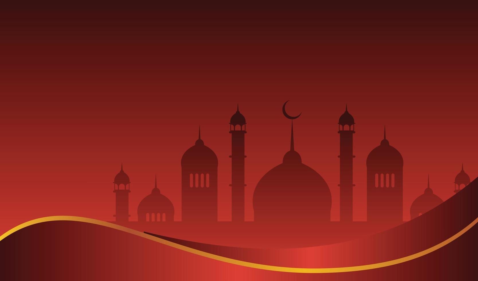 islamisches hintergrunddesign für ramadan kareem und eid mubarak oder eid al adha vektor