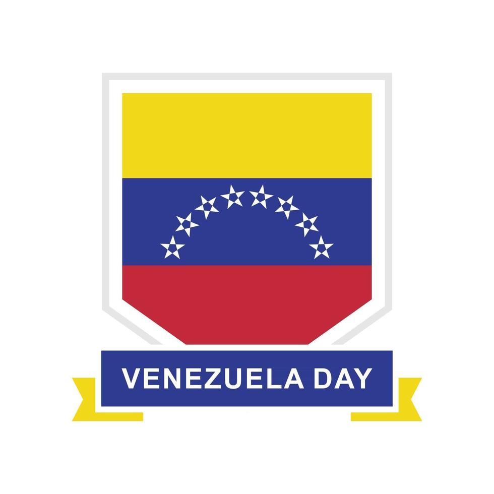 venezuela dag designvektor vektor