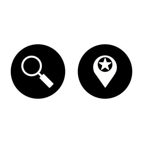 Satz von Vector SEO Search Engine Optimization Icons