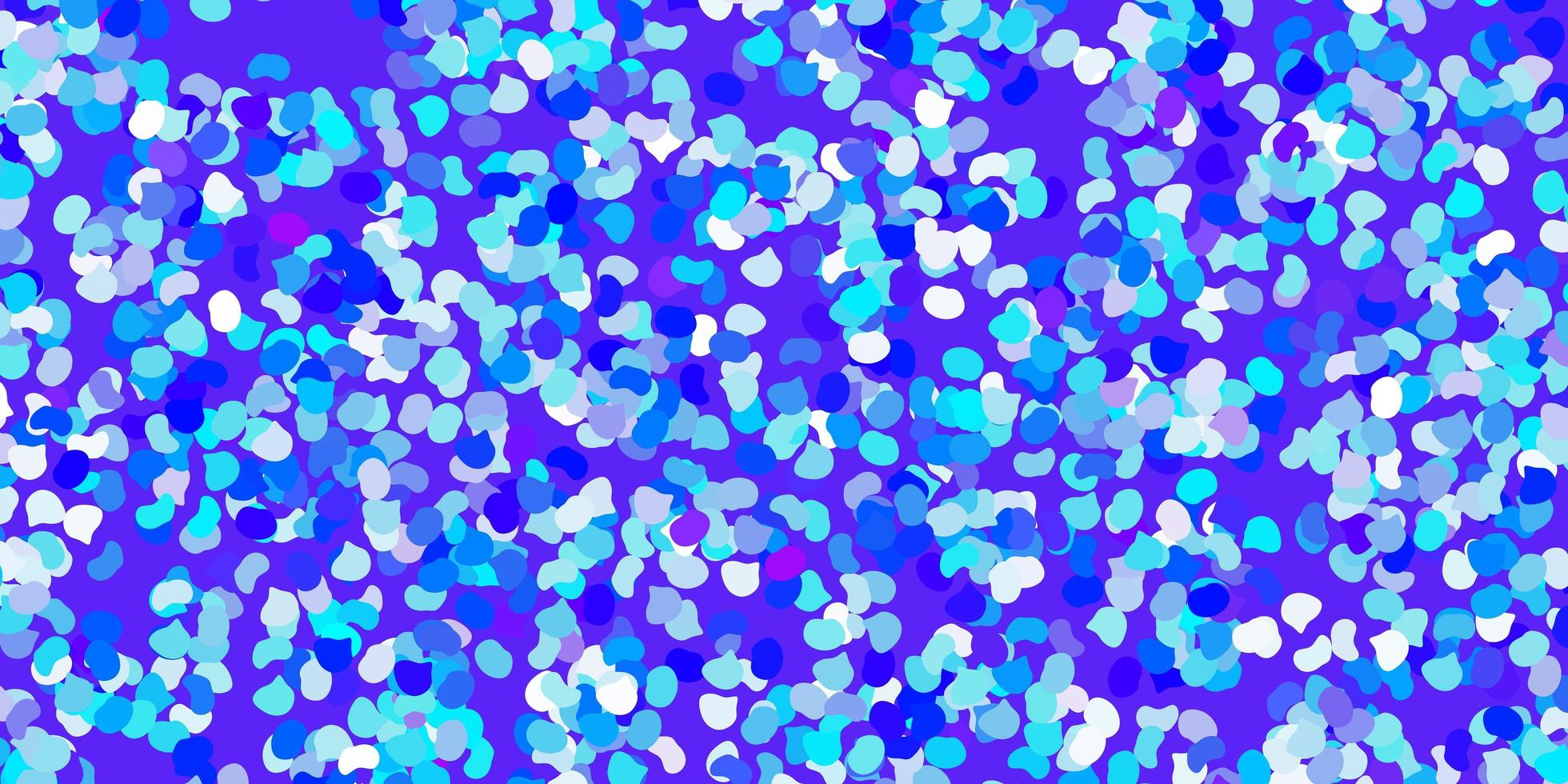 hellrosa, blaues Vektormuster mit abstrakten Formen. vektor