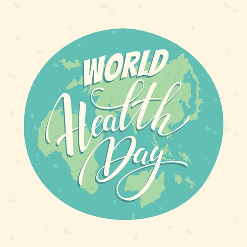 World Health Day vektor illustration.