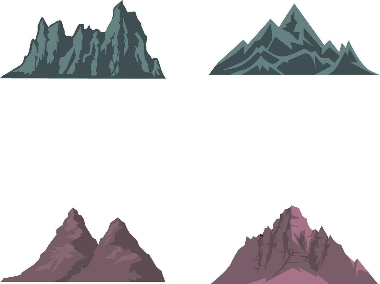 illustration av berget vektor