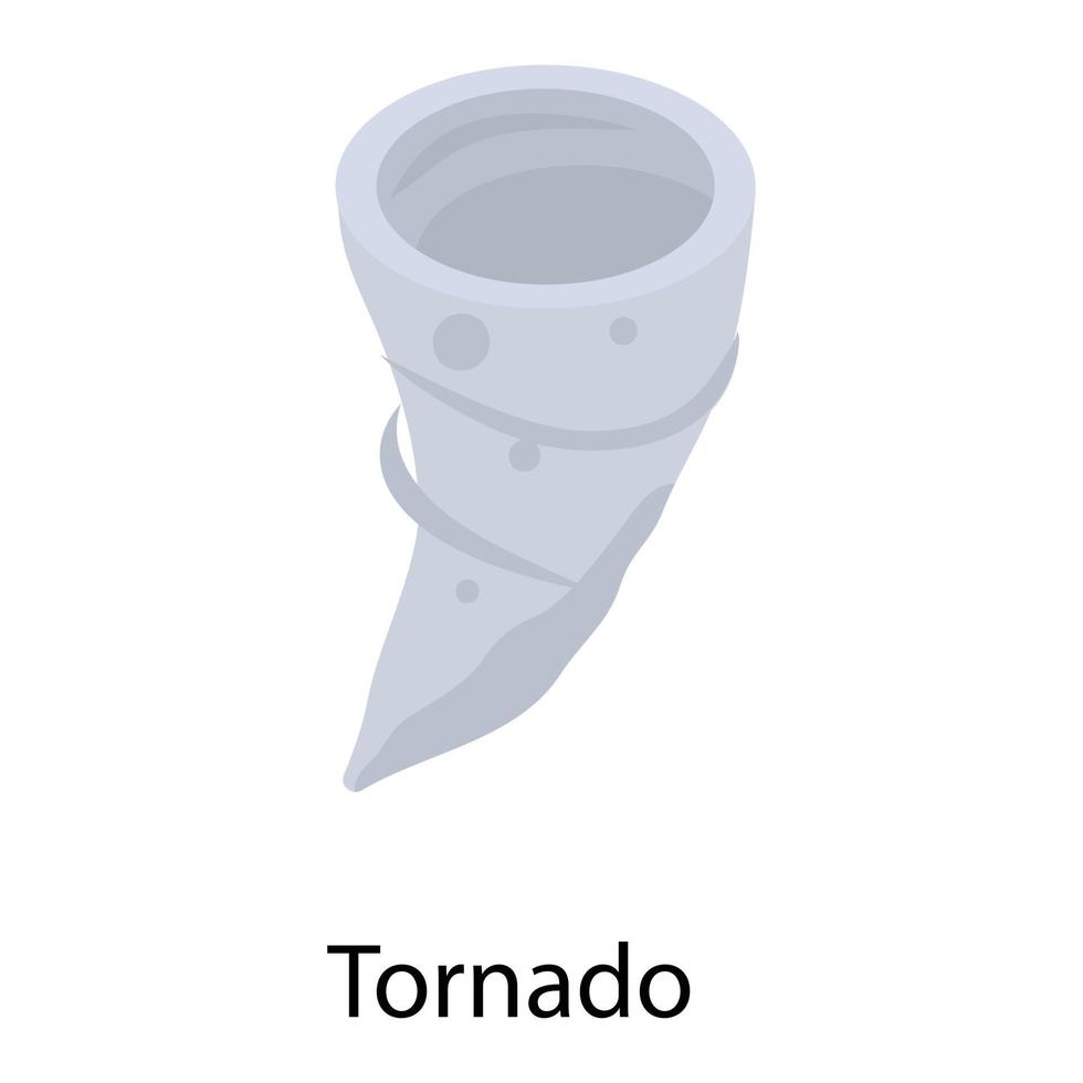 trendiga tornadokoncept vektor