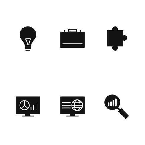 Satz von Vector SEO Search Engine Optimization Icons