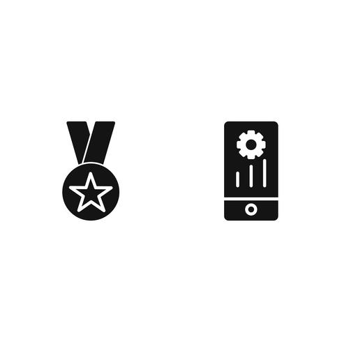 Satz von Vector SEO Search Engine Optimization Icons