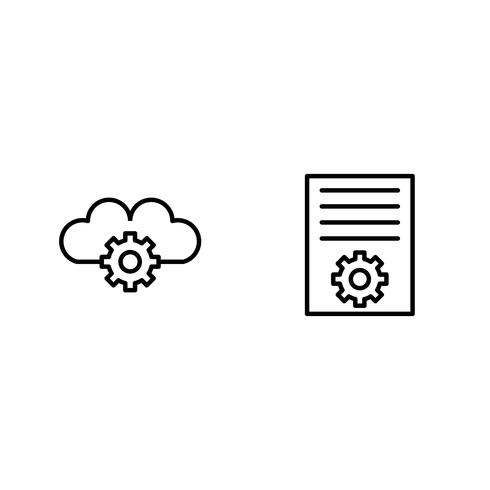 Satz von Vector SEO Search Engine Optimization Icons