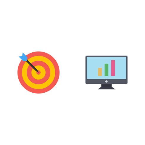 Satz von Vector SEO Search Engine Optimization Icons