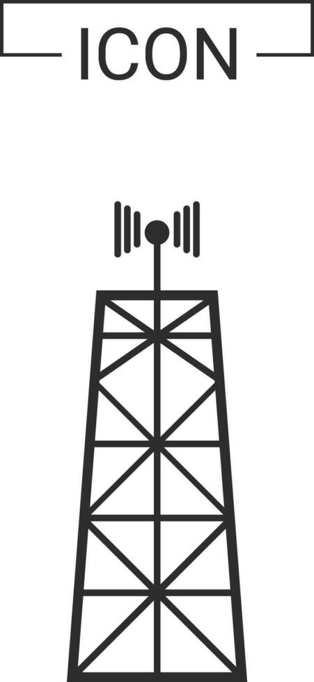 trådlös ikon signal förbindelse vektor