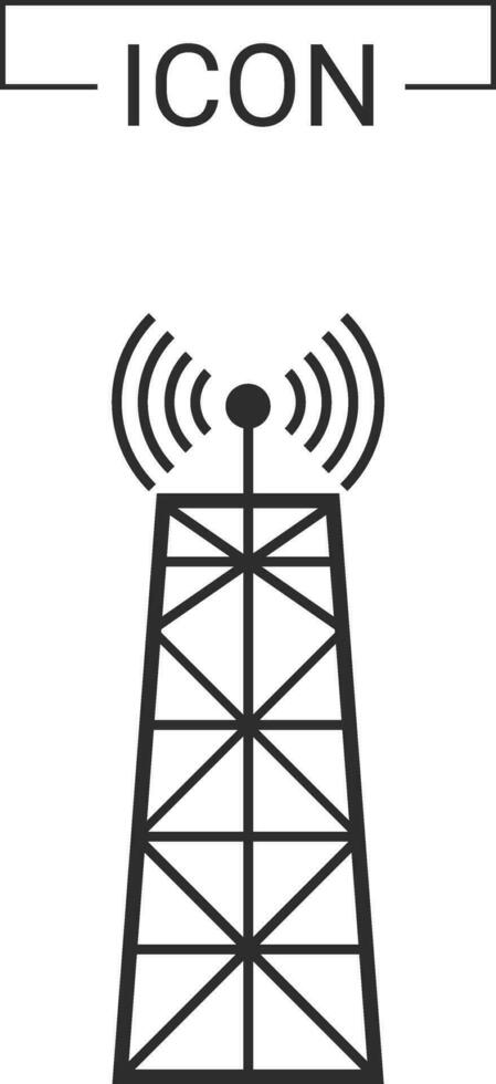 kabellos Symbol Signal Verbindung vektor