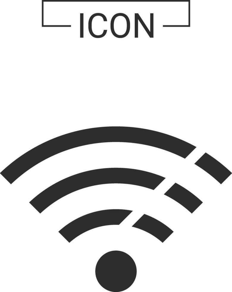 wiFi ikoner internet nätverk vektor