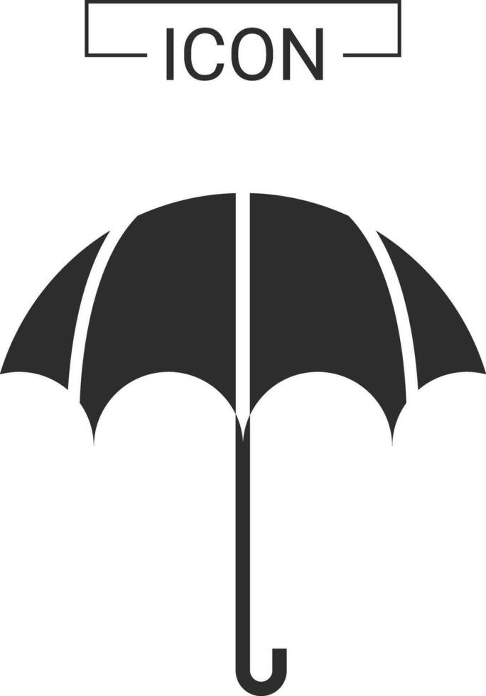 paraply vektor ikon mall