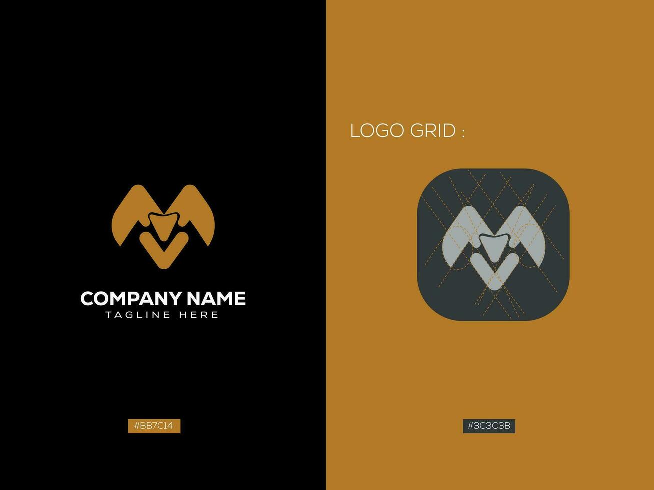 Geschäft branding Brief Logo Design vektor