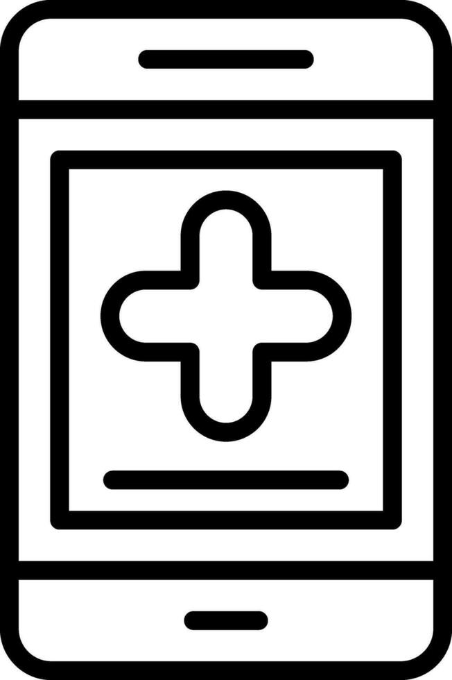 medizinisch App Vektor Symbol Design