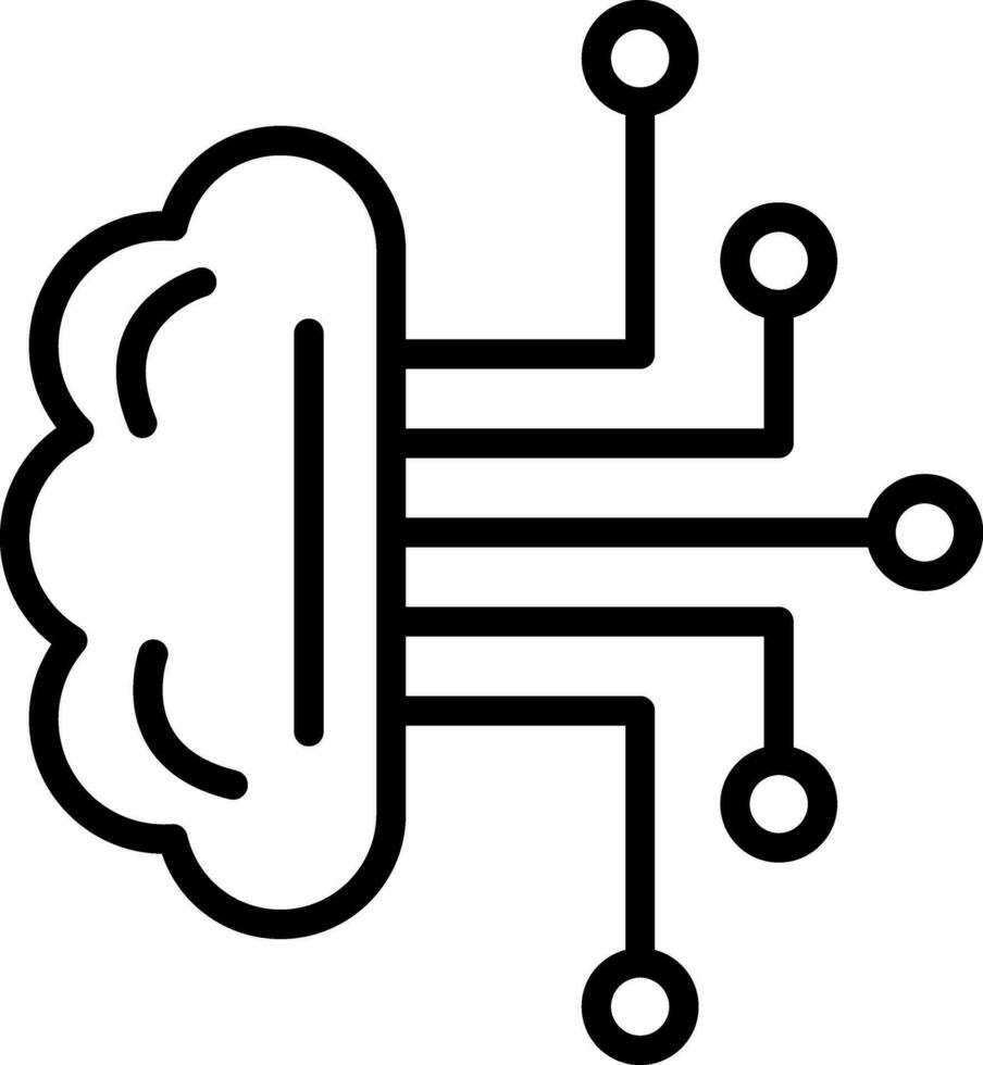 Intelligenz-Vektor-Icon-Design vektor