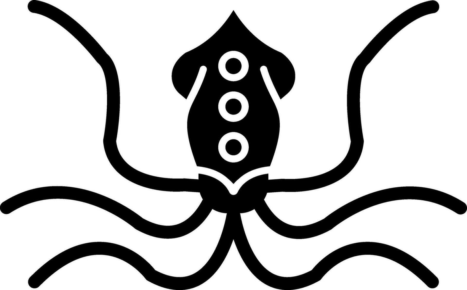 Tintenfisch Vektor Symbol Design