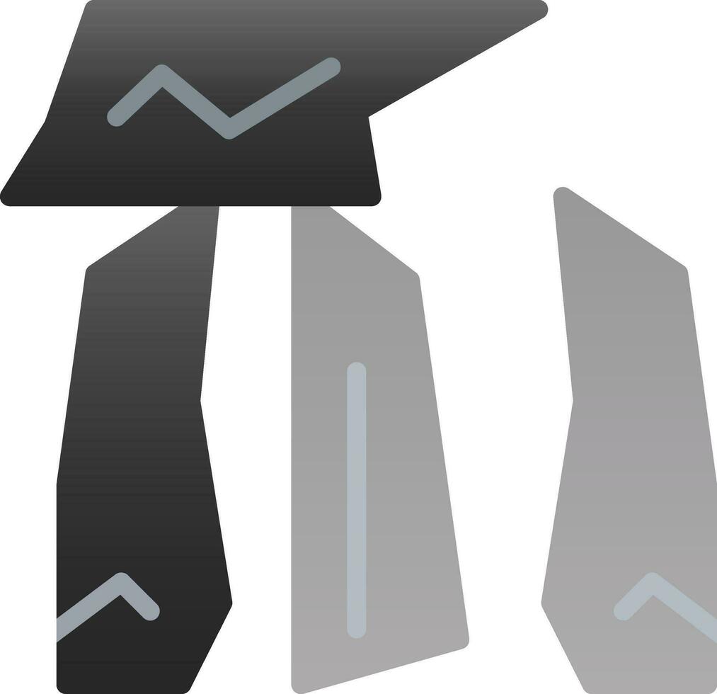 Stonehenge-Vektor-Icon-Design vektor