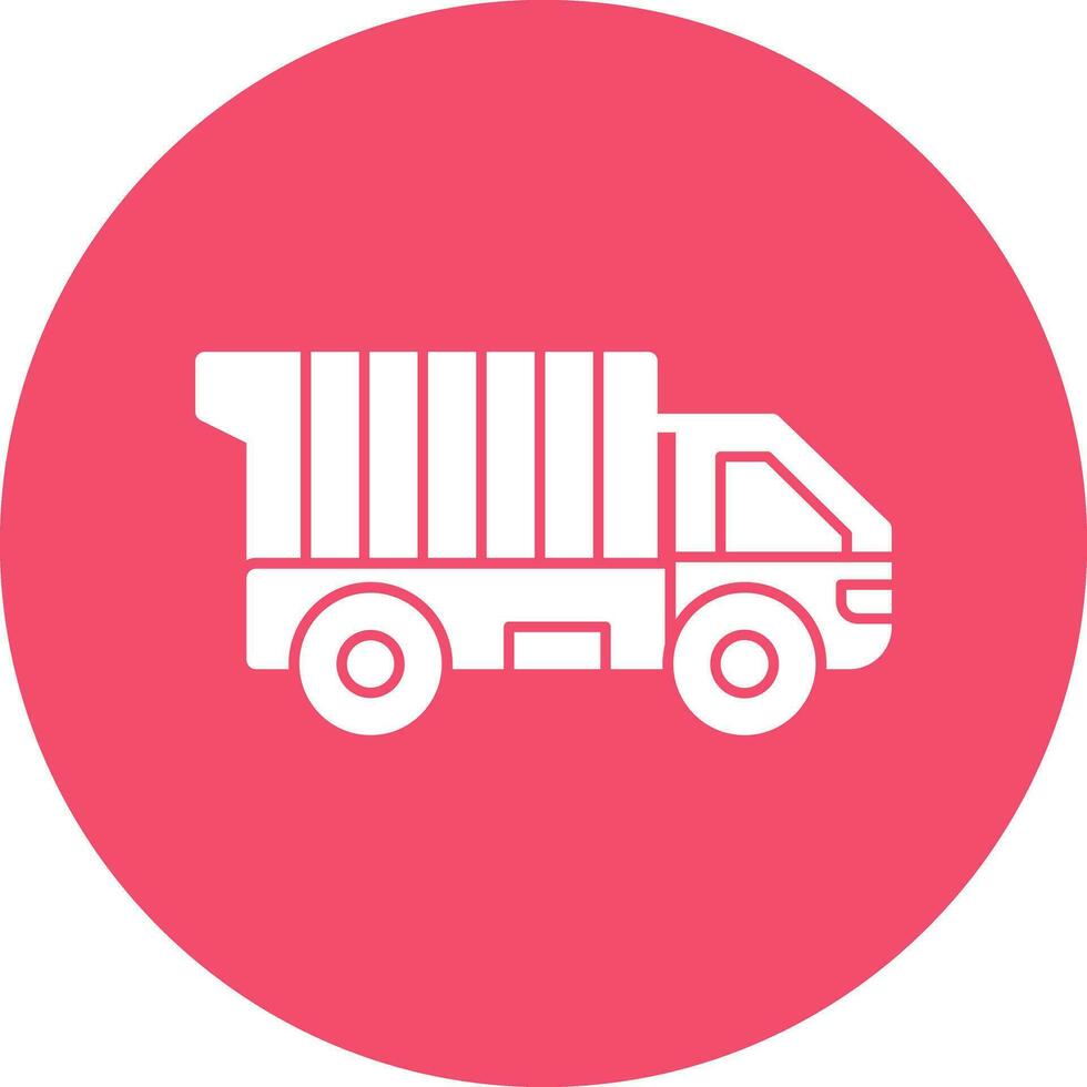 LKW-Vektor-Icon-Design vektor