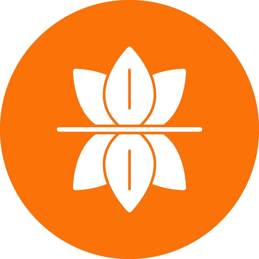 lotus blomma vektor ikon design