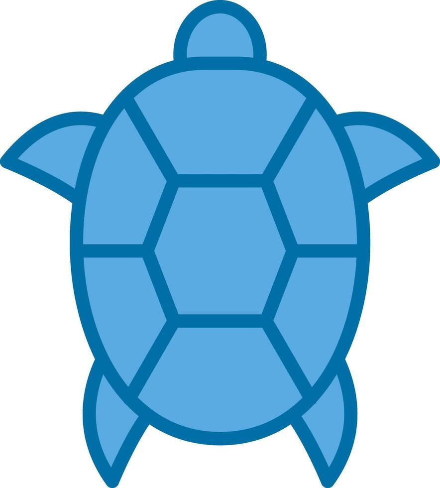 Schildkröten-Vektor-Icon-Design vektor