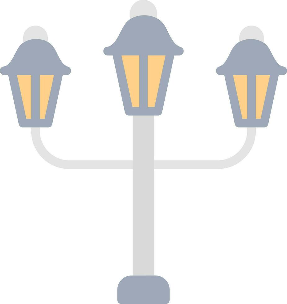 Straße Lampe Vektor Symbol Design