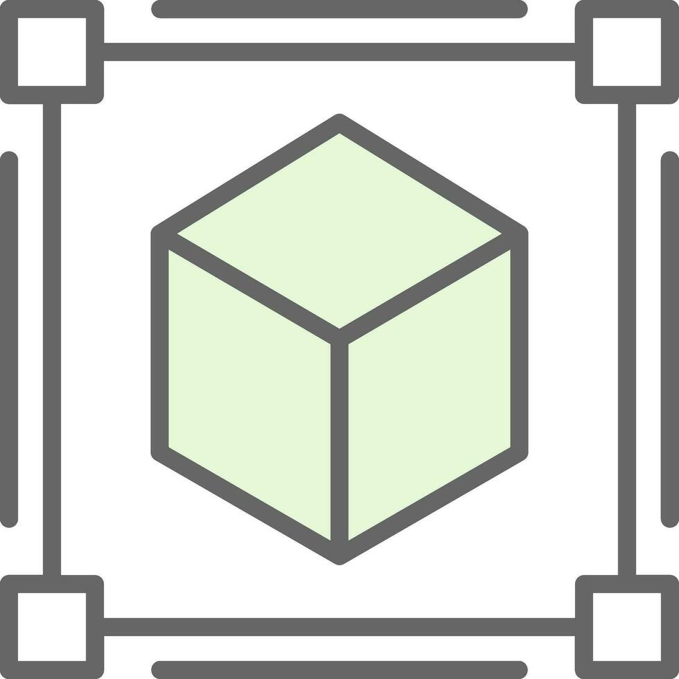 Blockchain-Vektor-Icon-Design vektor