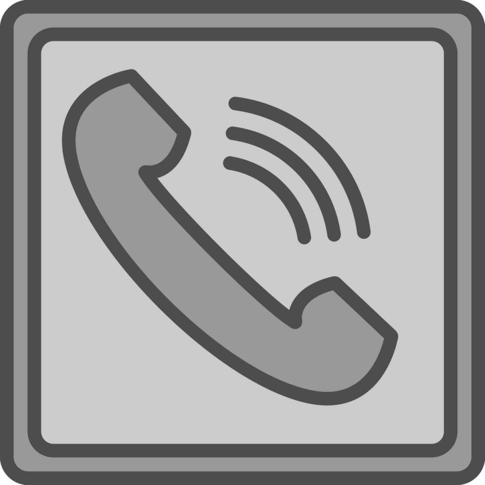 Telefon-Vektor-Icon-Design vektor